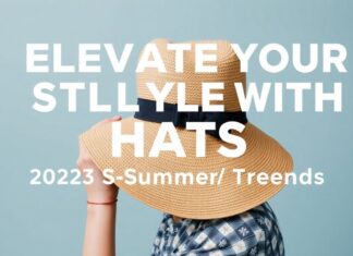 Şapkalarla Stilinizi Yükseltin: 2023 Bahar/Yaz Trendleri Elevate Your Style with Hats: 2023 Spring/Summer Trends