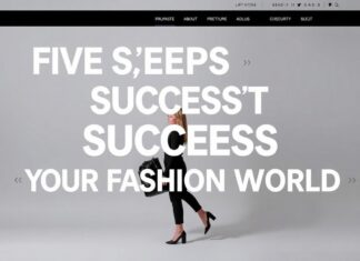 Moda Dünyasında Başarı için Gerekli 5 Adım Five Steps Necessary for Success in the Fashion World