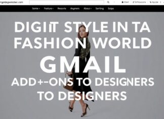 Moda Dünyasında Dijital Stil: Tasarımcılar İçin En İyi Gmail Eklentileri Digital Style in the Fashion World: The Best Gmail Add-ons for Designers