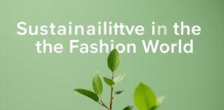 Moda Dünyasında Sürdürülebilirlik: Stilde Yeşil Yaşam Sustainability in the Fashion World: Living Green in Style