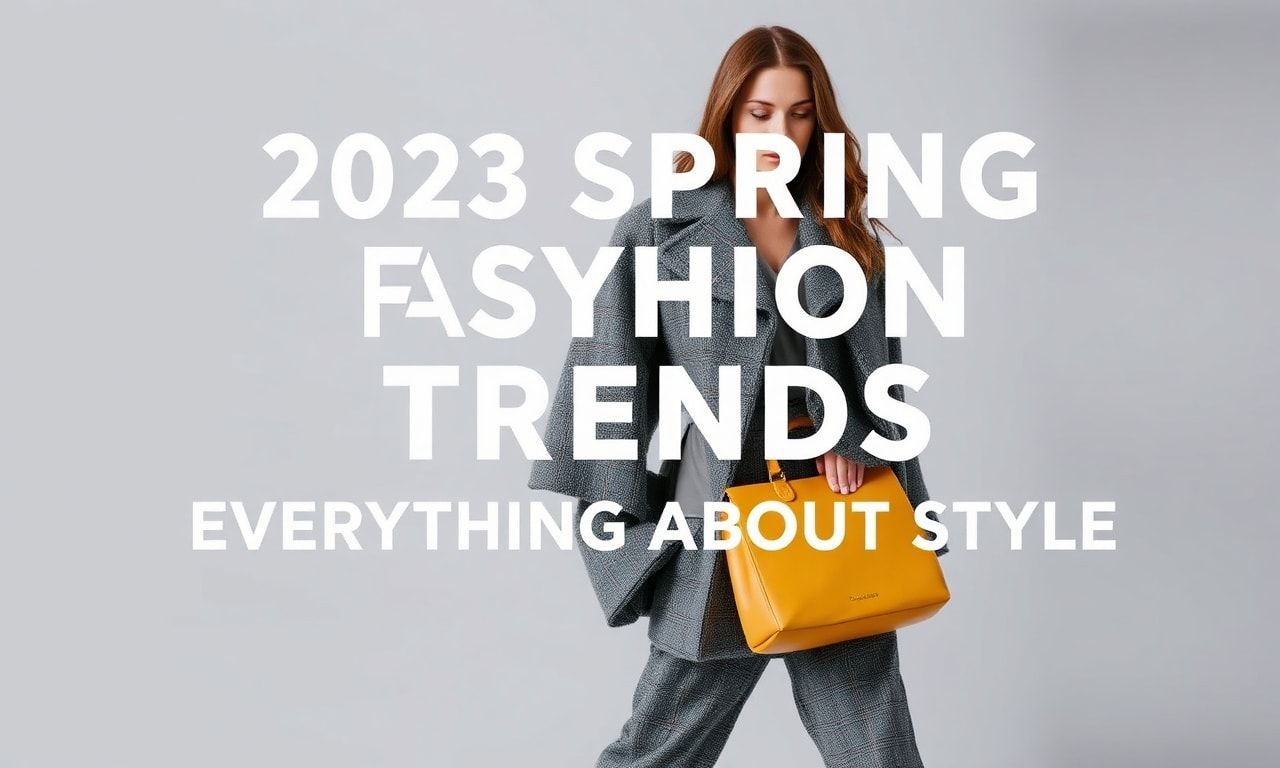 2023 Bahar Moda Trendleri: Stile Dair Her Şey