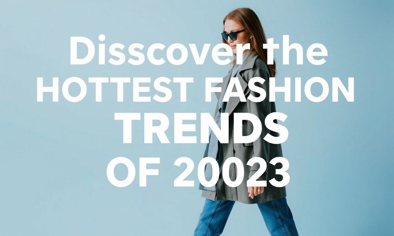2023'ün En Trend Giysilerini Keşfedin