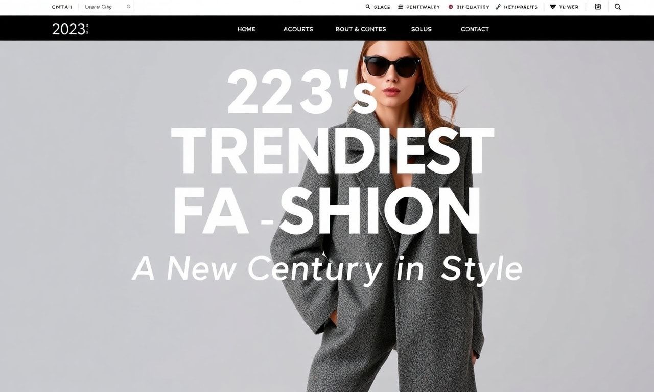 2023 Yılının En Trend Giysiler: Stilde Yeni Bir Yüzyıl