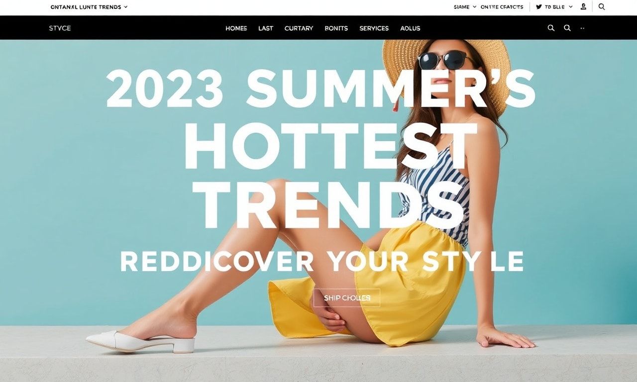 2023 Yazın En Trend Giysiler: Stilinizi Yeniden Tanıtın