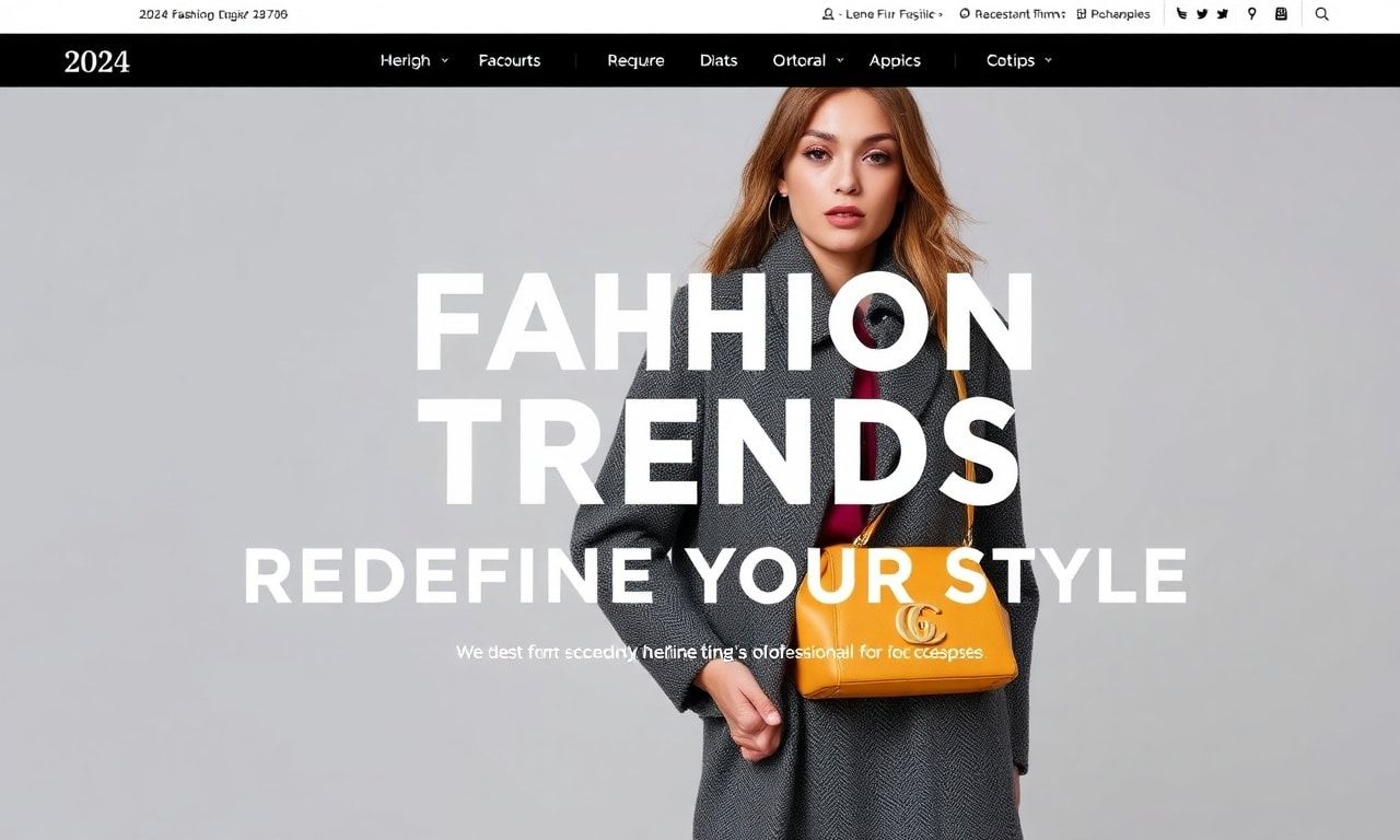 2024 Moda Trendleri: Stilinizi Yeniden Tanımla