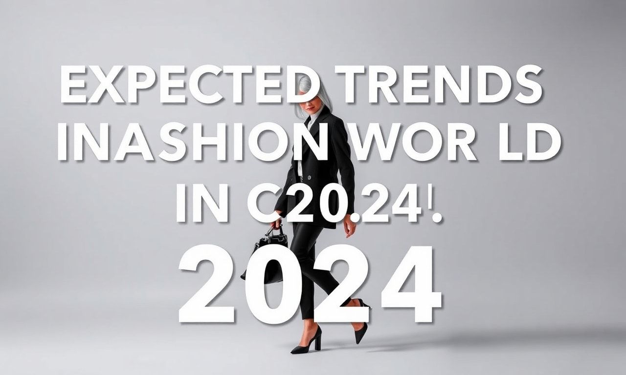 2024'te Moda Dünyasında Beklenen Trendler