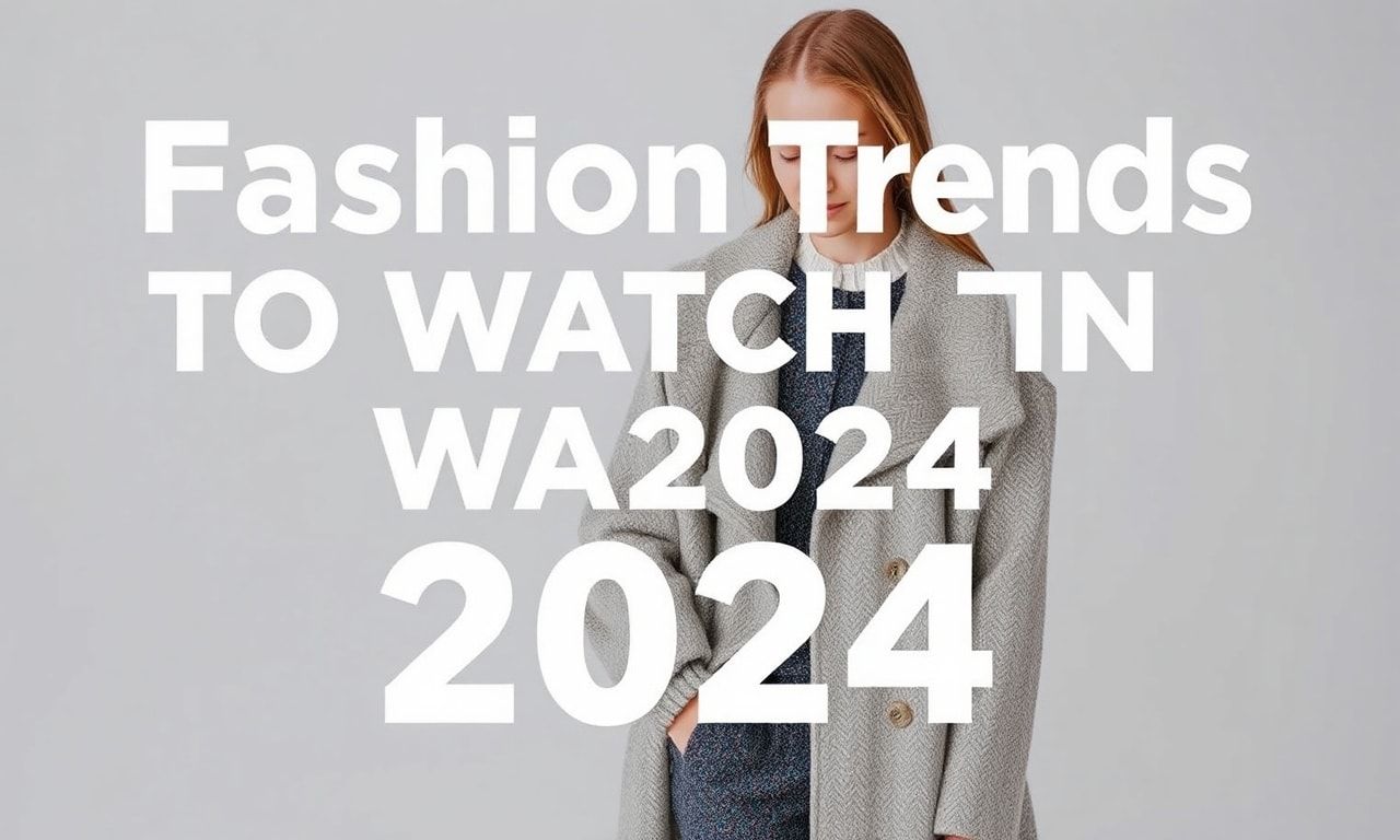 2024'te Takip Edilmesi Gereken Moda Trendleri