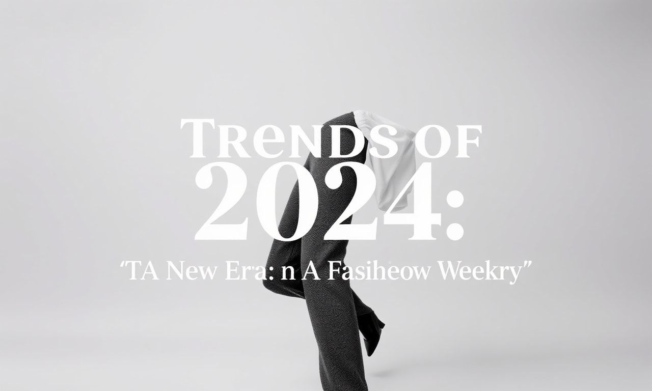 2024 Yılının Trendleri: Moda Dünyasında Yeni Bir Dönem