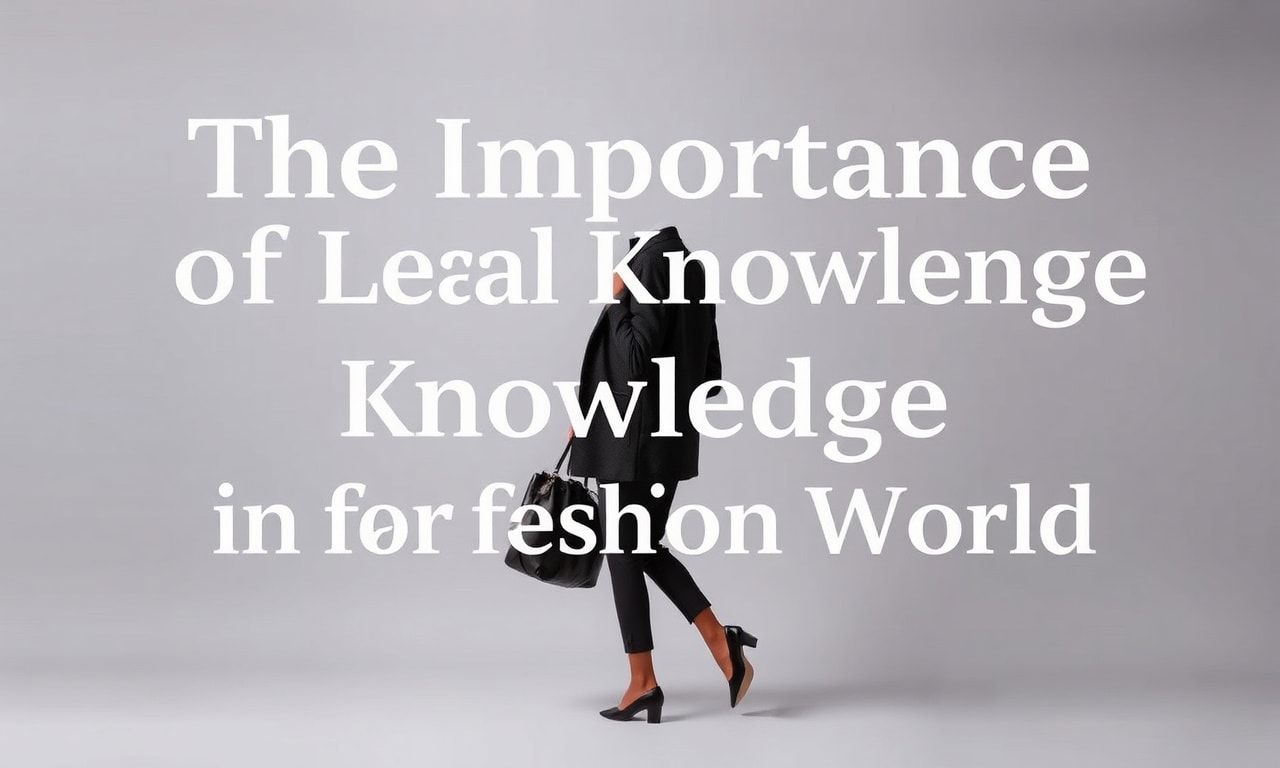 Moda Dünyasında Hukuki Bilgilerin Önemi