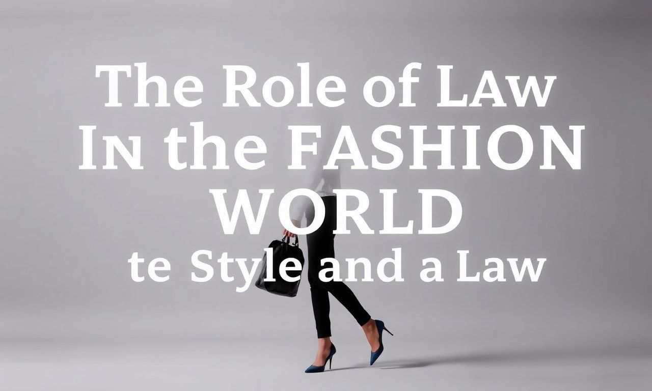 Moda Dünyasında Hukukun Rolü: Stil ve Hukukun Kesişimi