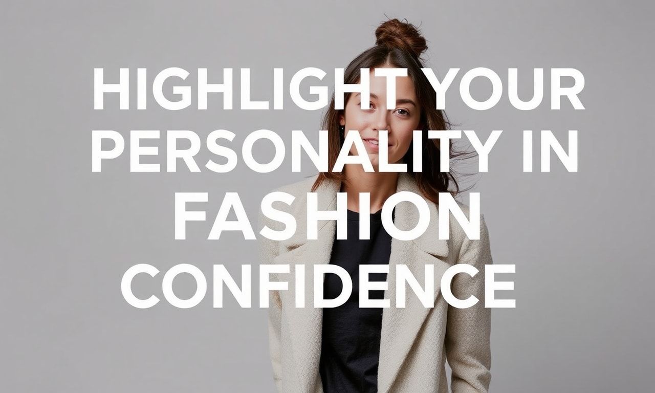 Moda Dünyasında Kişiliğinizi Vurgulayın: Stil ve Güven İçin İpuçları