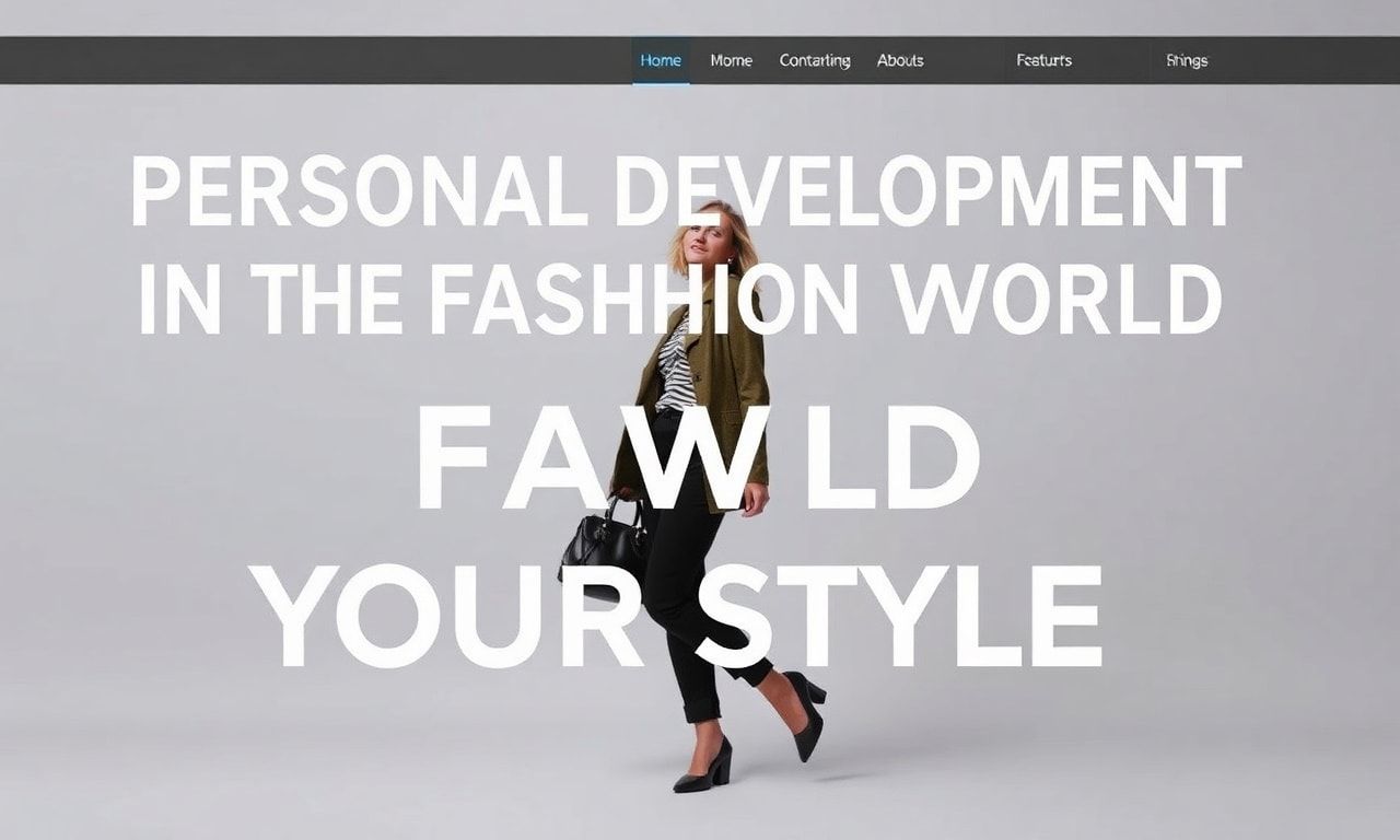 Moda Dünyasında Kişisel Gelişim: Stilinizi Nasıl Yükseltirsiniz?