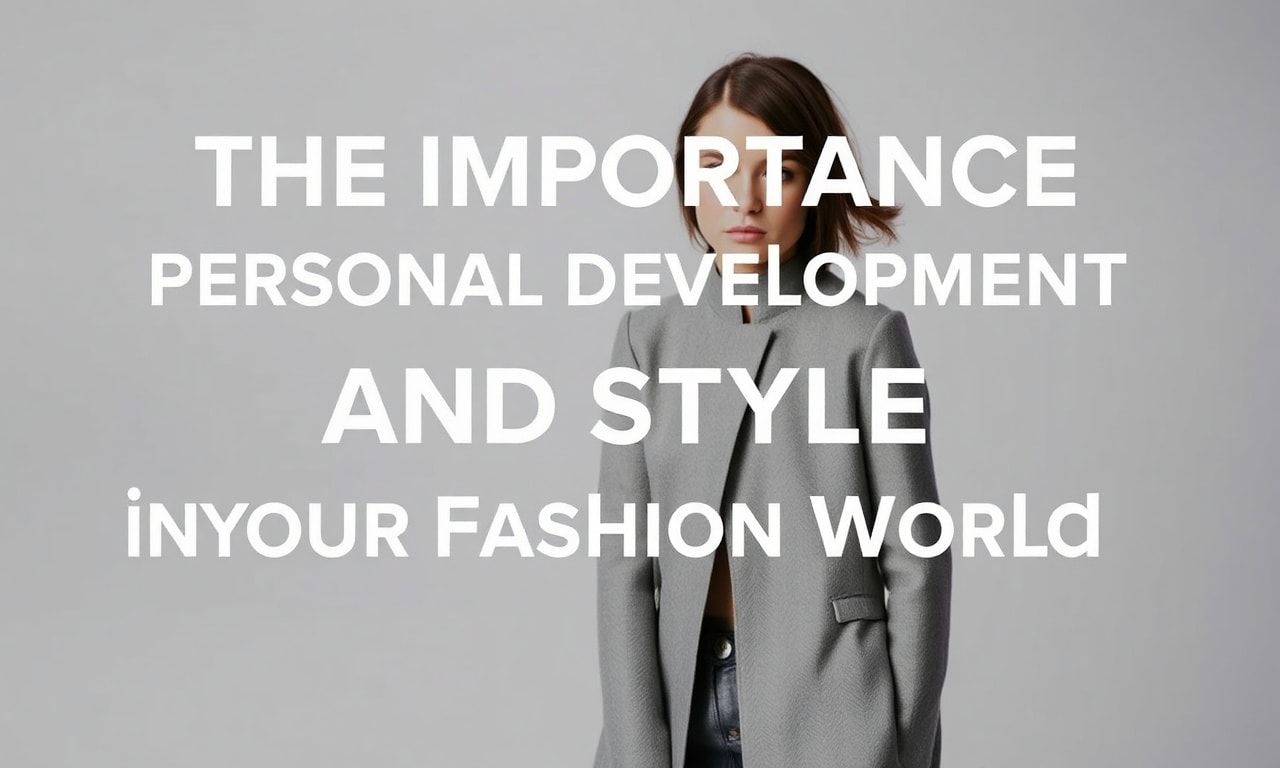 Moda Dünyasında Kişisel Gelişim ve Stilin Önemi
