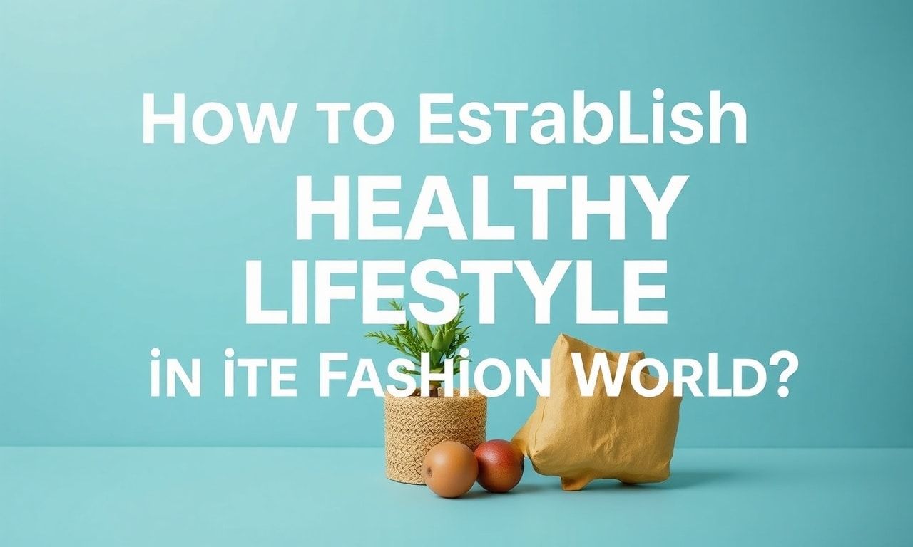 Moda Dünyasında Sağlıklı Bir Yaşam Tarzı Nasıl Kurarız?