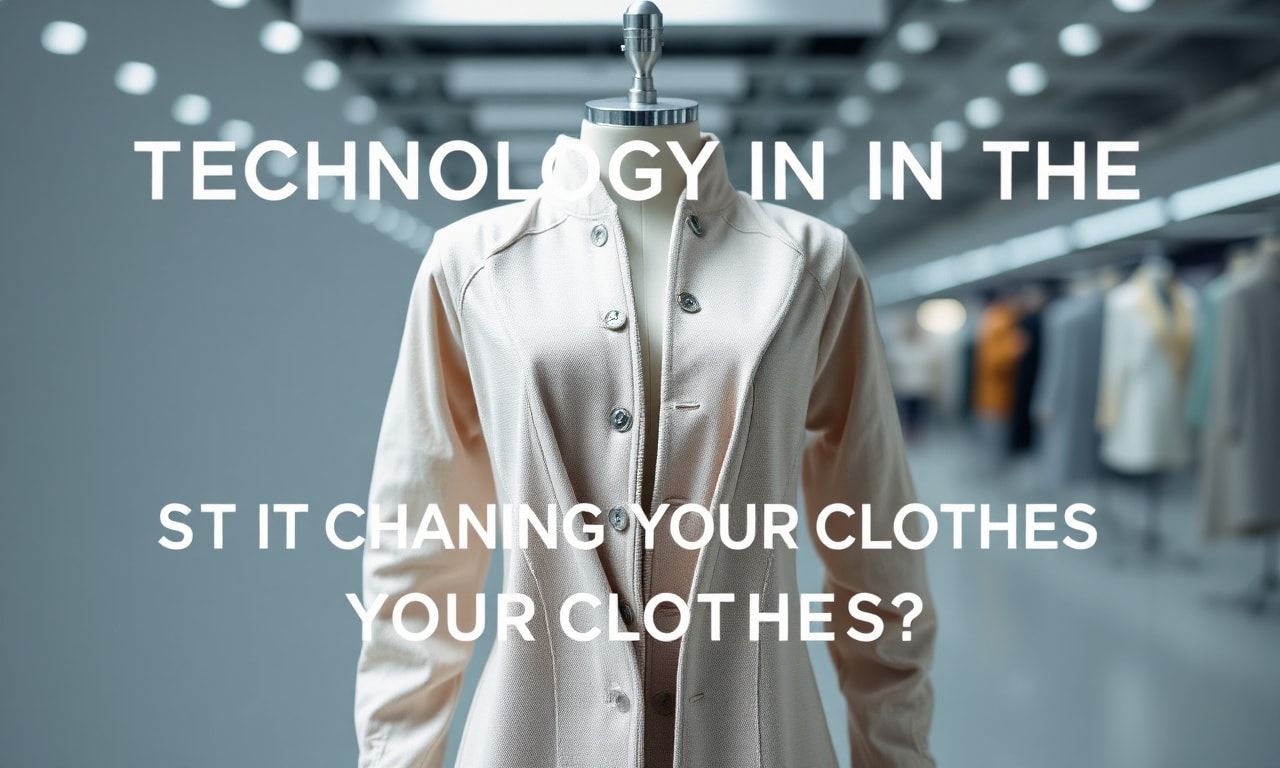 Moda Dünyasında Teknoloji: Giysilerimizi Nasıl Değiştiriyor?