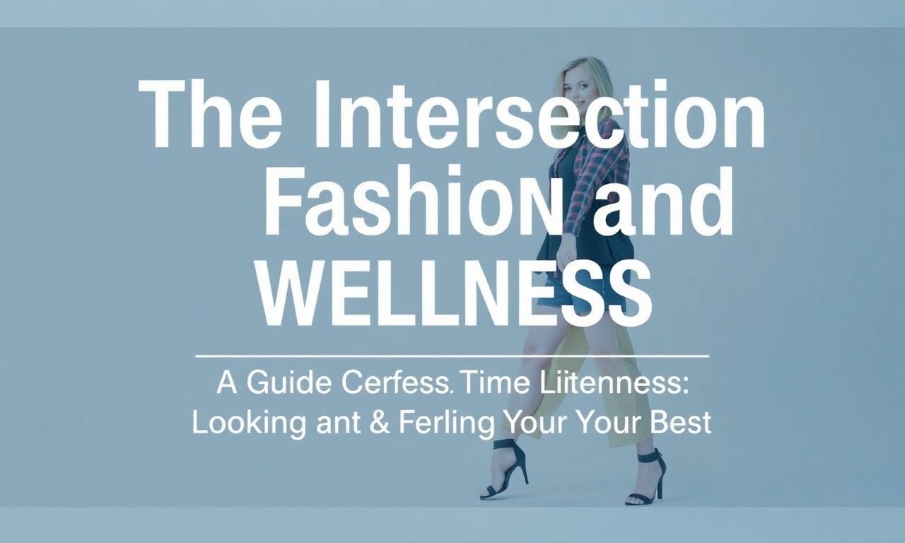 The Intersection of Fashion and Wellness: A Guide to Looking and Feeling Your Best