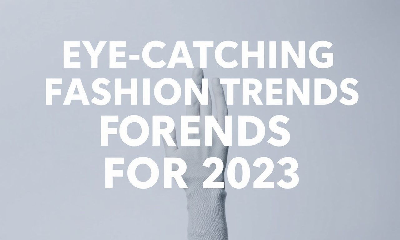 2023 Yazı İçin Göz Alıcı Moda Trendleri