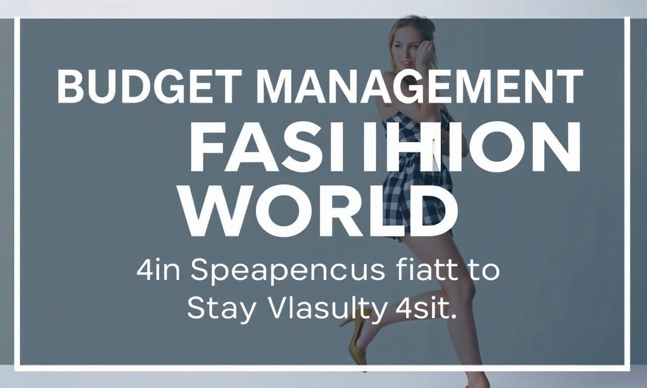 Moda Dünyasında Bütçe Yönetimi: Stilde Kalmak İçin Akıllı Harcamalar